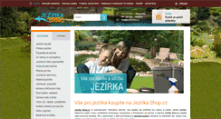 Desktop Screenshot of jezirka-shop.cz